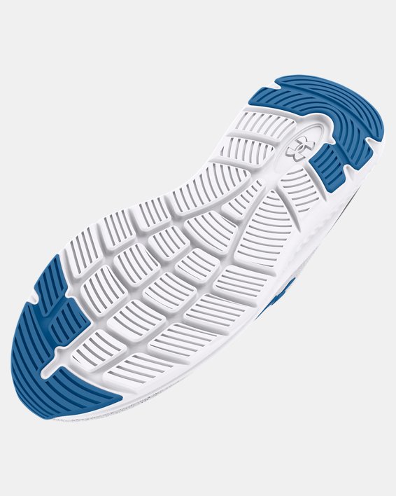 Zapatillas de running UA Charged Impulse 3 Knit para hombre, White, pdpMainDesktop image number 4